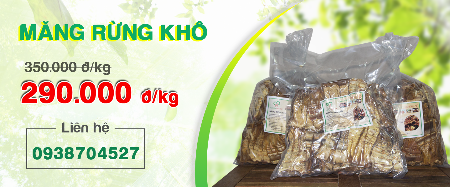 Mua măng khô rừng ngon tại Thực Phẩm 3 Miền